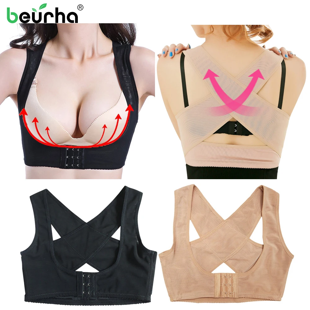 S/M/L/XL/XXL Adjustable Women Elastic Back Support Belt Chest Posture Corrector Shoulder Brace Body Shaper Corset Health Care
S/M/L/XL/XXL Adjustable Women Elastic Back Support Belt Chest Posture Corrector Shoulder Brace Body Shaper Corset Health Care