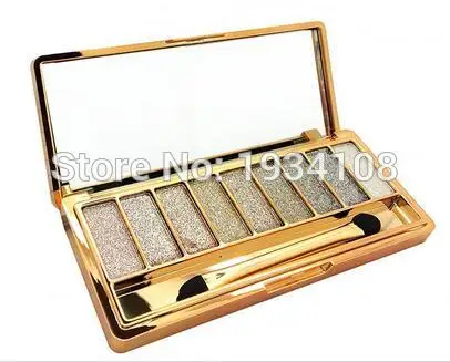 100 шт. женские блестящие тени для век 9 цветов|glitter eyeshadow palette|eyeshadow paletteeye shadow |