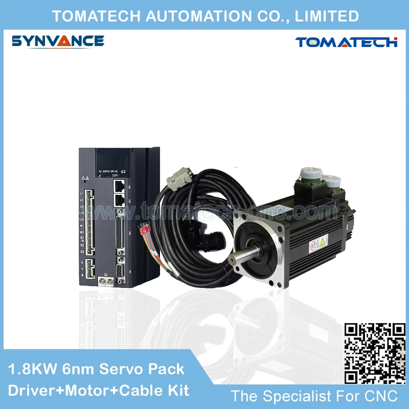 110mm frame Complete servo pack G2 Series High quality 1.8KW 3000rpm 6nm AC servo motor
110mm frame Complete servo pack G2 Series High quality 1.8KW 3000rpm 6nm AC servo motor