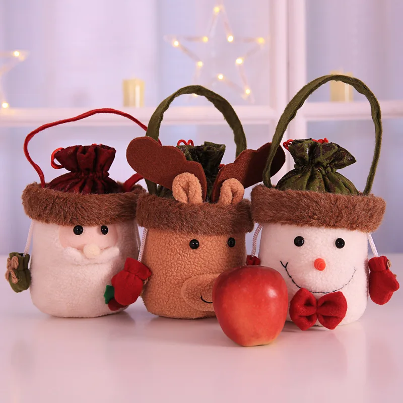 Cartoon Santa Sacks Apple Gift Storage Bag Christmas Ornaments Home Decoration Accessories Christmas Tree Decoration For Home
Cartoon Santa Sacks Apple Gift Storage Bag Christmas Ornaments Home Decoration Accessories Christmas Tree Decoration For Home