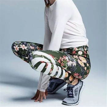 Hot New! Floral Print White Stripe Fitness Leggings Women High Waist Pants Sexy Push Up Elastic Slim Jeggings Sporting Leggings
Hot New! Floral Print White Stripe Fitness Leggings Women High Waist Pants Sexy Push Up Elastic Slim Jeggings Sporting Leggings