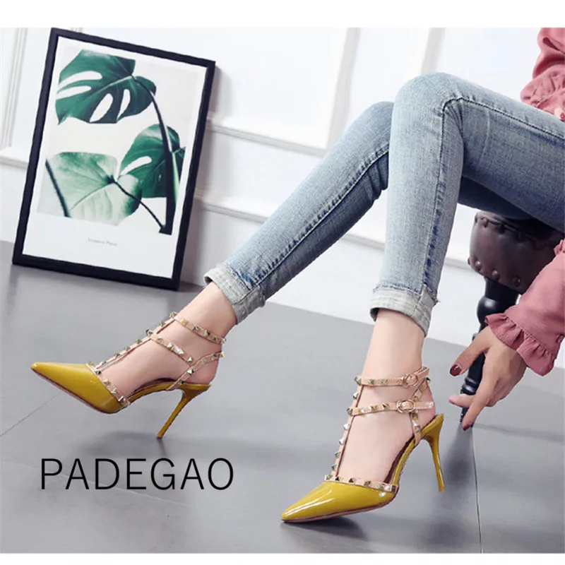 Women Sandals 2019 Summer Fashion Sandals Women High Heels Sexy Party Korean Club Rivet Women Shoes
Women Sandals 2019 Summer Fashion Sandals Women High Heels Sexy Party Korean Club Rivet Women Shoes