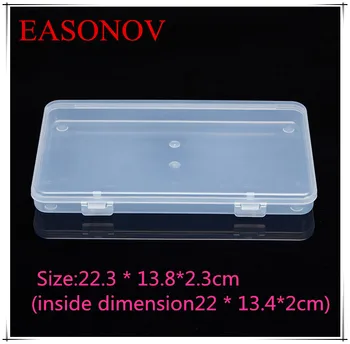 EASONOV 22.3 * 13.8*2.3cm High quality PP plastic box Organizer Storage Box Toolbox 5pcs / lot Free Shipping
EASONOV 22.3 * 13.8*2.3cm High quality PP plastic box Organizer Storage Box Toolbox 5pcs / lot Free Shipping
