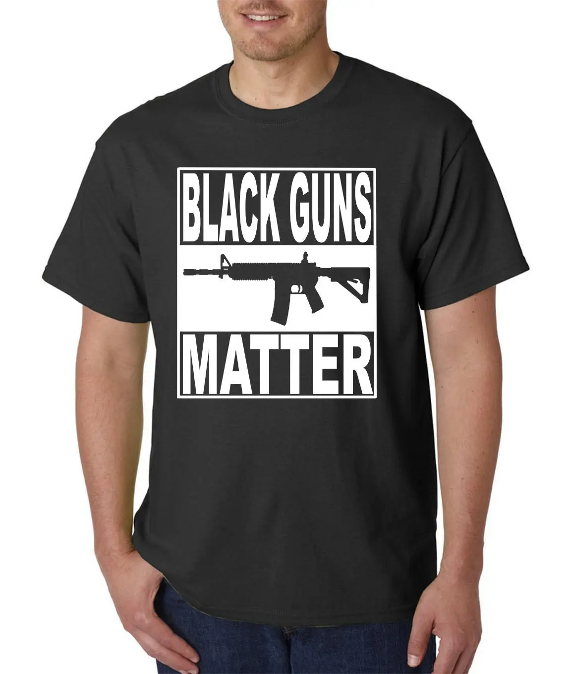 2019 Fashion Black Guns Matter T-Shirt Ar-15 Pro Gun Rights Tee 5.56 .223 Blue Lives Police Unisex Tee
2019 Fashion Black Guns Matter T-Shirt Ar-15 Pro Gun Rights Tee 5.56 .223 Blue Lives Police Unisex Tee