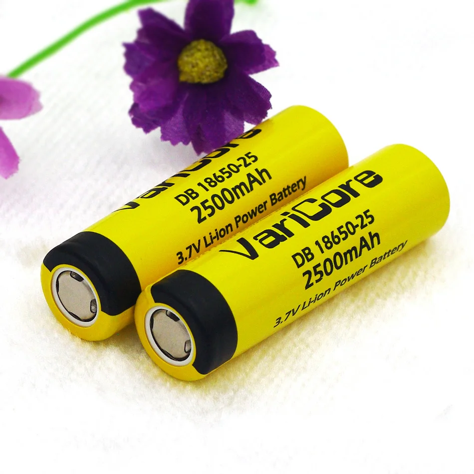10PCS VariCore DB18650-25 Original 18650 3.6V Battery 2500mAh 20A 35A high drain battery cigarette power tools
10PCS VariCore DB18650-25 Original 18650 3.6V Battery 2500mAh 20A 35A high drain battery cigarette power tools