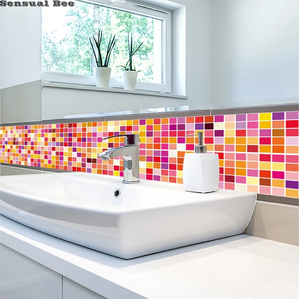 Retro Creative Mosaic Tiles Stickers Living Room Bedroom Wall Decals Kitchen Bathroom Wall Decor Home Decoration Art Wallpaper
Retro Creative Mosaic Tiles Stickers Living Room Bedroom Wall Decals Kitchen Bathroom Wall Decor Home Decoration Art Wallpaper