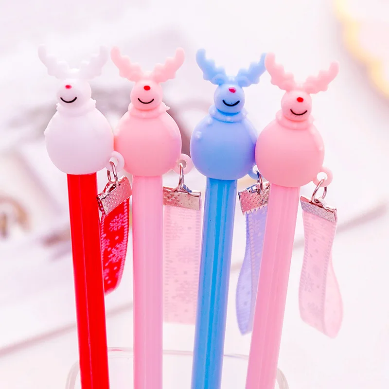 1Pcs Creative Cute Cartoon Kawaii Animal Elk 0.5mm Gel Pen Student Writing Signature Pens Gift Stationery School Supplies
1Pcs Creative Cute Cartoon Kawaii Animal Elk 0.5mm Gel Pen Student Writing Signature Pens Gift Stationery School Supplies