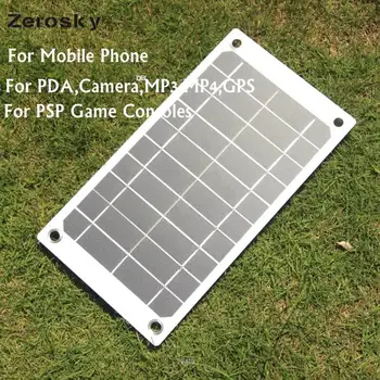7.5W 5V Solar Panel Outdoor Portable Mobile Phone Battery Charger With USB Port Travelling Powerbank DIY Cell Charger Zerosky
7.5W 5V Solar Panel Outdoor Portable Mobile Phone Battery Charger With USB Port Travelling Powerbank DIY Cell Charger Zerosky