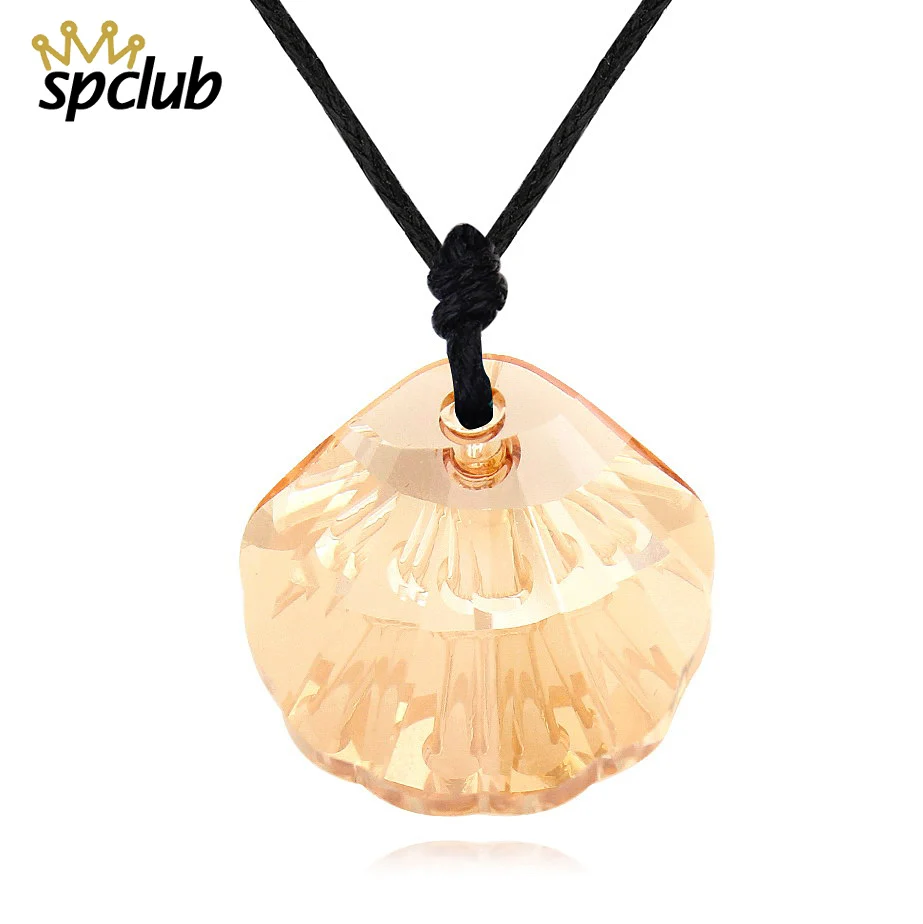 Fashion Style Crystals From Swarovski Seashell Pendant Necklace Rope Chain Shell Necklaces 11.11 sale Jewelry for Women Gift
Fashion Style Crystals From Swarovski Seashell Pendant Necklace Rope Chain Shell Necklaces 11.11 sale Jewelry for Women Gift