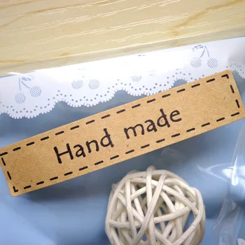 120Pcs Adhesive Hand Made Dotted line frame Cake Packaging Sealing Label Kraft Sticker Baking DIY Gift Rectangle Stickers M1208
120Pcs Adhesive Hand Made Dotted line frame Cake Packaging Sealing Label Kraft Sticker Baking DIY Gift Rectangle Stickers M1208