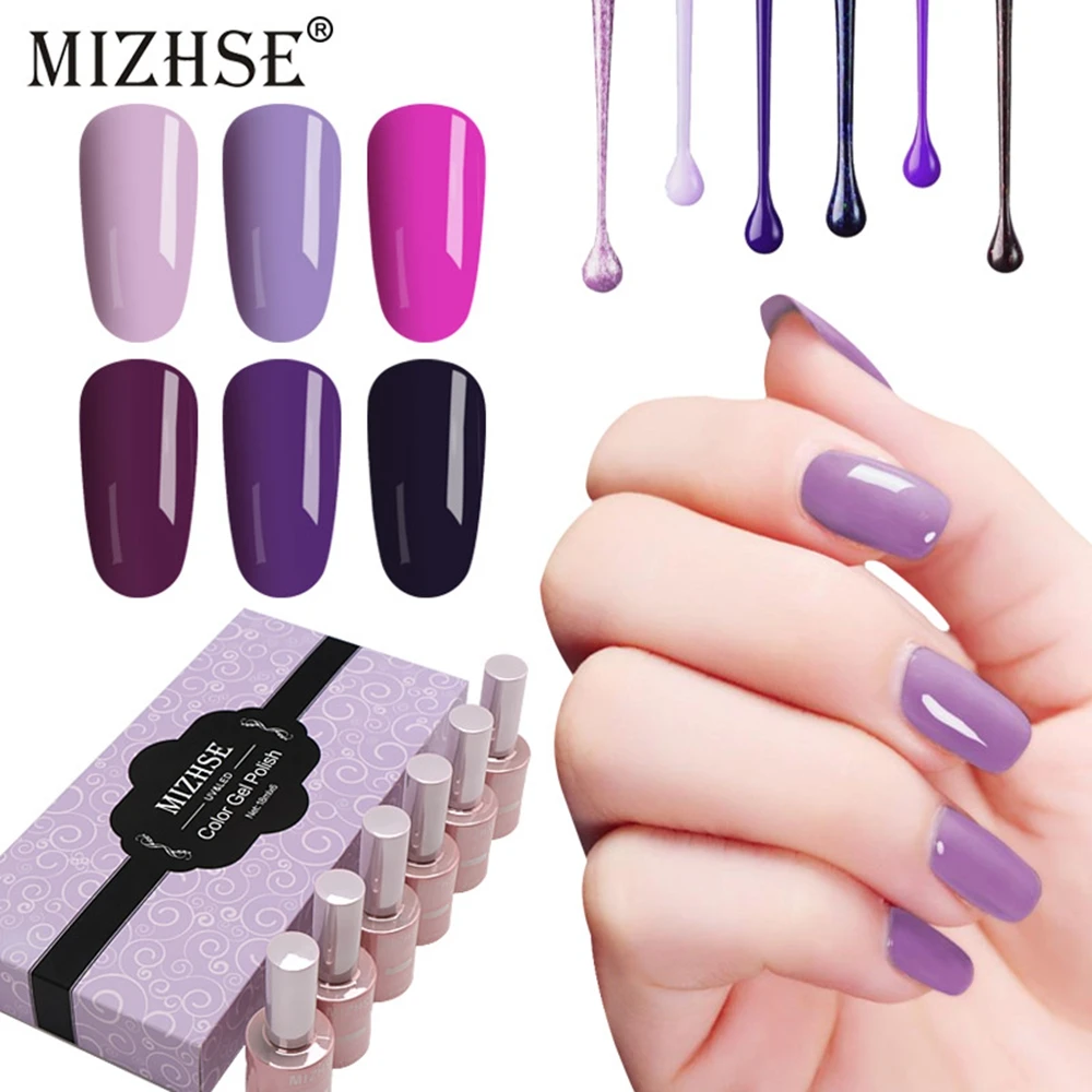 MIZHSE Purple Gel Nail Polish UV Gel Varnish 18ml Soak-Off Nails Gel Polish For Manicure Esmalte Permanente Nail Art Lacquer
MIZHSE Purple Gel Nail Polish UV Gel Varnish 18ml Soak-Off Nails Gel Polish For Manicure Esmalte Permanente Nail Art Lacquer