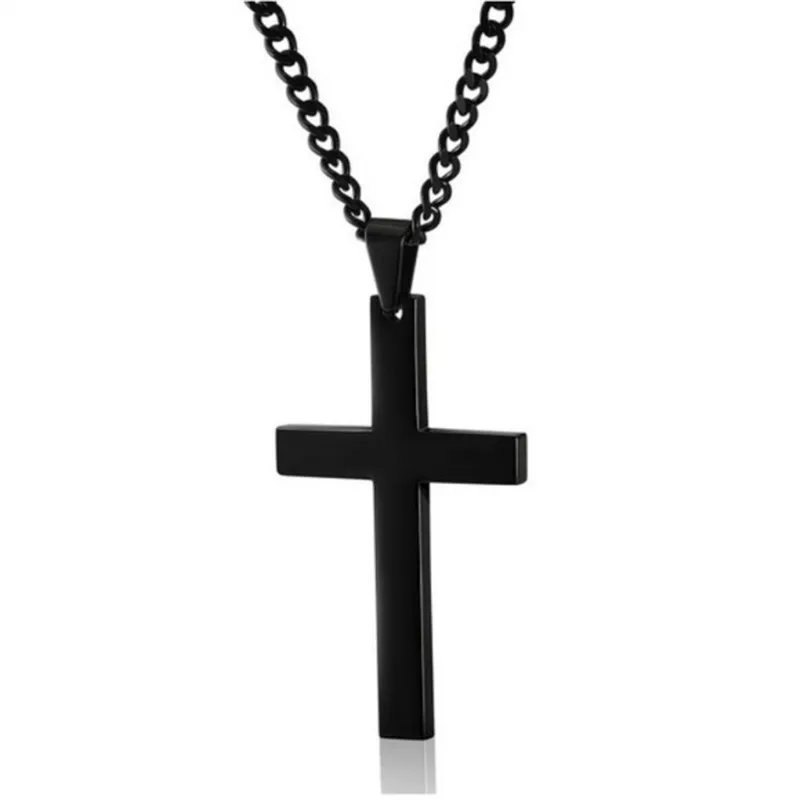 New Fashion Stainless Steel Cross Pendant Necklace Titanium Steel Men's Personality Geometry 2019 Retro Necklace
New Fashion Stainless Steel Cross Pendant Necklace Titanium Steel Men's Personality Geometry 2019 Retro Necklace