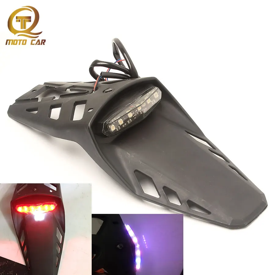 1pc Refit Motorcycle Mudguards LED Rear Light License Plate Lamp Stoplight Diurnal Lamp Colourful Taillight Bracket Frames Parts
1pc Refit Motorcycle Mudguards LED Rear Light License Plate Lamp Stoplight Diurnal Lamp Colourful Taillight Bracket Frames Parts