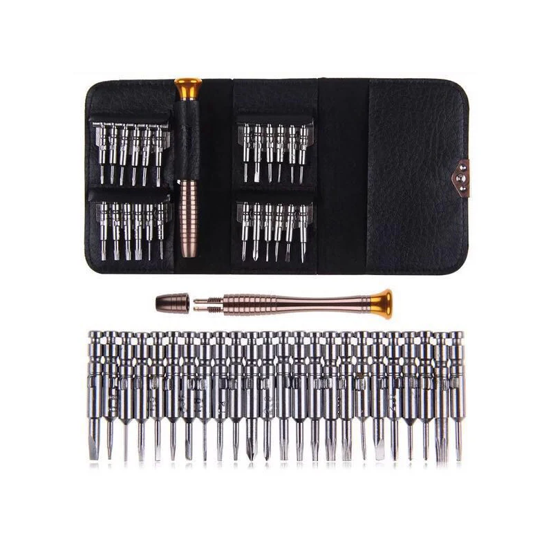 25-in-1 Multi-function Screwdriver Set Opening Tool for Apple Notebook Disassemble Maintenance Phone Tools Repair Kit
25-in-1 Multi-function Screwdriver Set Opening Tool for Apple Notebook Disassemble Maintenance Phone Tools Repair Kit