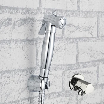 Brass Toilet Hand Held Bidet Spray Diaper Shower Sprayer Set Portable Shattaf Jet Douche kit &Angle Vlave & Hose & Holder-17
Brass Toilet Hand Held Bidet Spray Diaper Shower Sprayer Set Portable Shattaf Jet Douche kit &Angle Vlave & Hose & Holder-17