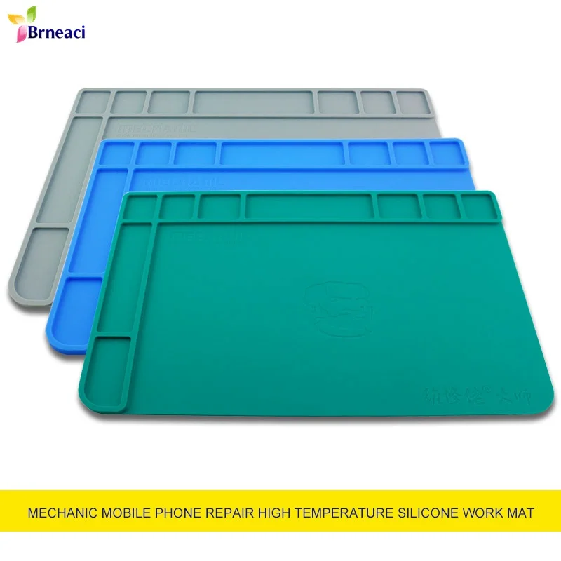 MECHANIC mobile phone repair high temperature silicone work mat storage mat multi-function anti-static repair tools
MECHANIC mobile phone repair high temperature silicone work mat storage mat multi-function anti-static repair tools