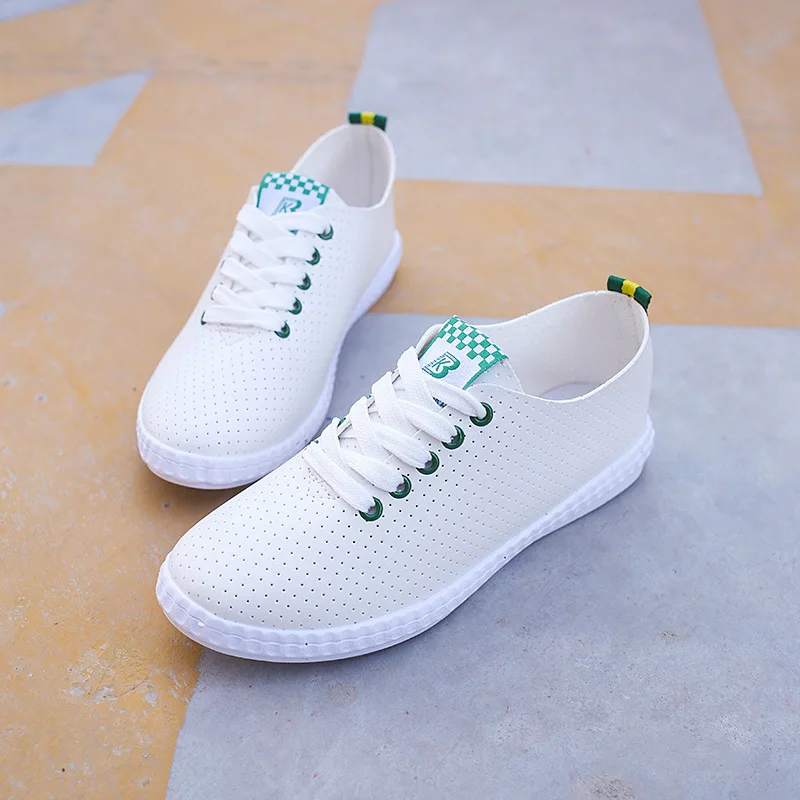 Women Casual Shoes Summer 2019 Spring Women Flats Shoes Fashion Hollow Breathable Lace-Up Comfortable Women Sneakers
Women Casual Shoes Summer 2019 Spring Women Flats Shoes Fashion Hollow Breathable Lace-Up Comfortable Women Sneakers