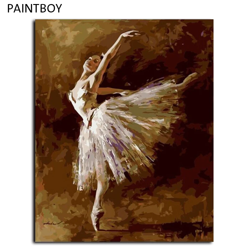 PAINTBOY Framed Picture DIY Oil Painting By Numbers Ballet Girl DIY Digital Canvas Oil Painting Home Decor For Living Room G408
PAINTBOY Framed Picture DIY Oil Painting By Numbers Ballet Girl DIY Digital Canvas Oil Painting Home Decor For Living Room G408