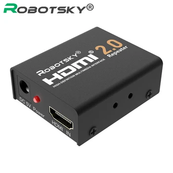 Robotsky 4kx2k HDMI Extender HDMI 2.0 Signal Amplifier Adapter for PS4 DVD Set-top Box Projector
Robotsky 4kx2k HDMI Extender HDMI 2.0 Signal Amplifier Adapter for PS4 DVD Set-top Box Projector