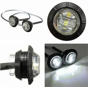 10 PCS 3/4 Inch 3 Colors LED 12-24V Side Makers Indicator Light For Car Motorcycle Trailer Caravan Truck
10 PCS 3/4 Inch 3 Colors LED 12-24V Side Makers Indicator Light For Car Motorcycle Trailer Caravan Truck
