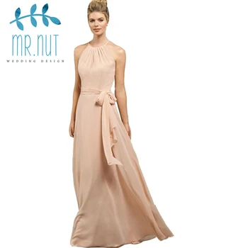 Halter Chiffon Bridesmaid Dress 2019 Elegant Dress long Party Dress Gown vestido largo
Halter Chiffon Bridesmaid Dress 2019 Elegant Dress long Party Dress Gown vestido largo