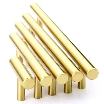 Brass Kitchen Cabinet Knobs and Handles Tbar Gold Drawer Cupboard Door Pull Handles 96mm 128mm 160mm 320mm-1Pack
Brass Kitchen Cabinet Knobs and Handles Tbar Gold Drawer Cupboard Door Pull Handles 96mm 128mm 160mm 320mm-1Pack