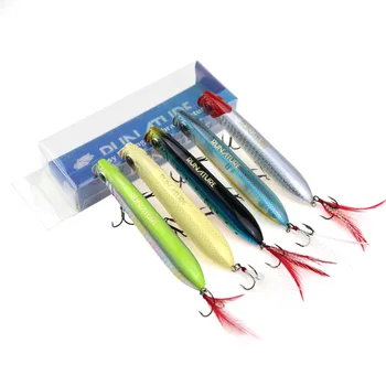 Runature 5pcs Snake Popper 16g 105mm Fishing Tcakle Aritificial Fishing Lure PackHard Bait Wobblers Gear for fishing Spinner
Runature 5pcs Snake Popper 16g 105mm Fishing Tcakle Aritificial Fishing Lure PackHard Bait Wobblers Gear for fishing Spinner