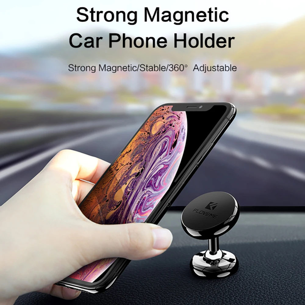 Автомобильный магнитный держатель 360 градусов Rotable Mount Универсальный телефона