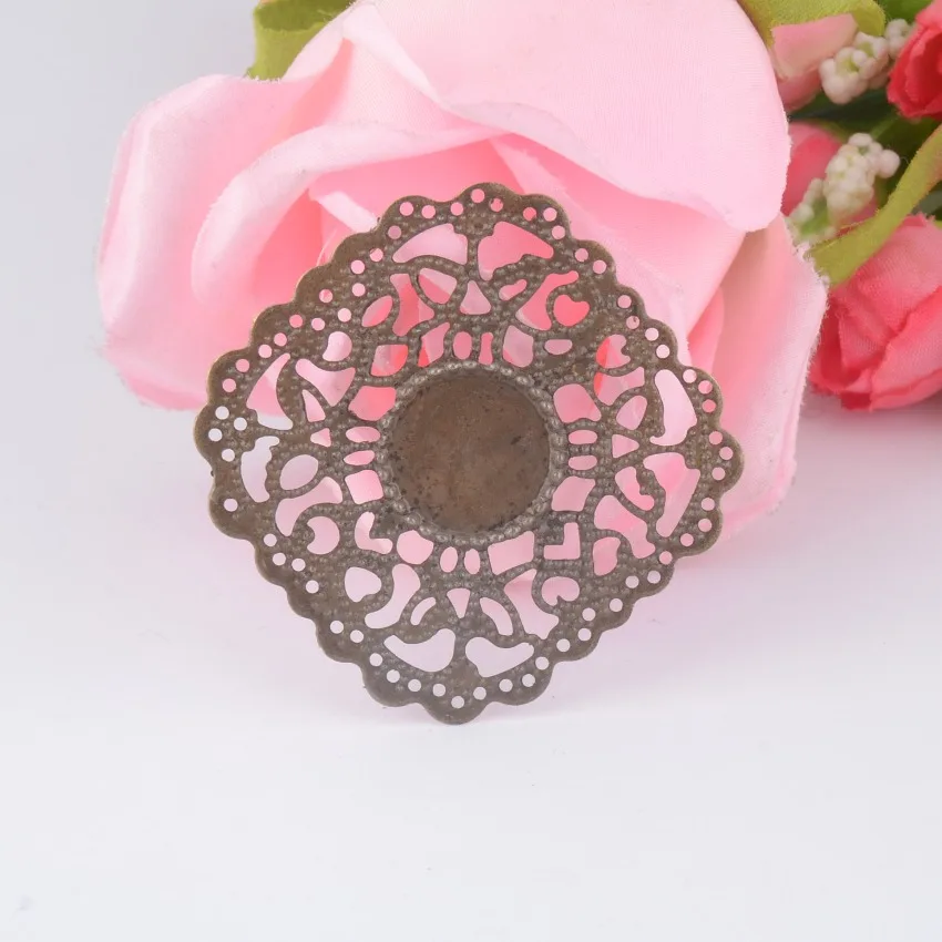 Free shipping Retail 5Pcs Antique Bronze Filigree Wraps Connectors Metal Crafts Gift Decoration DIY Findings 4.3x4.3cm F0355
Free shipping Retail 5Pcs Antique Bronze Filigree Wraps Connectors Metal Crafts Gift Decoration DIY Findings 4.3x4.3cm F0355