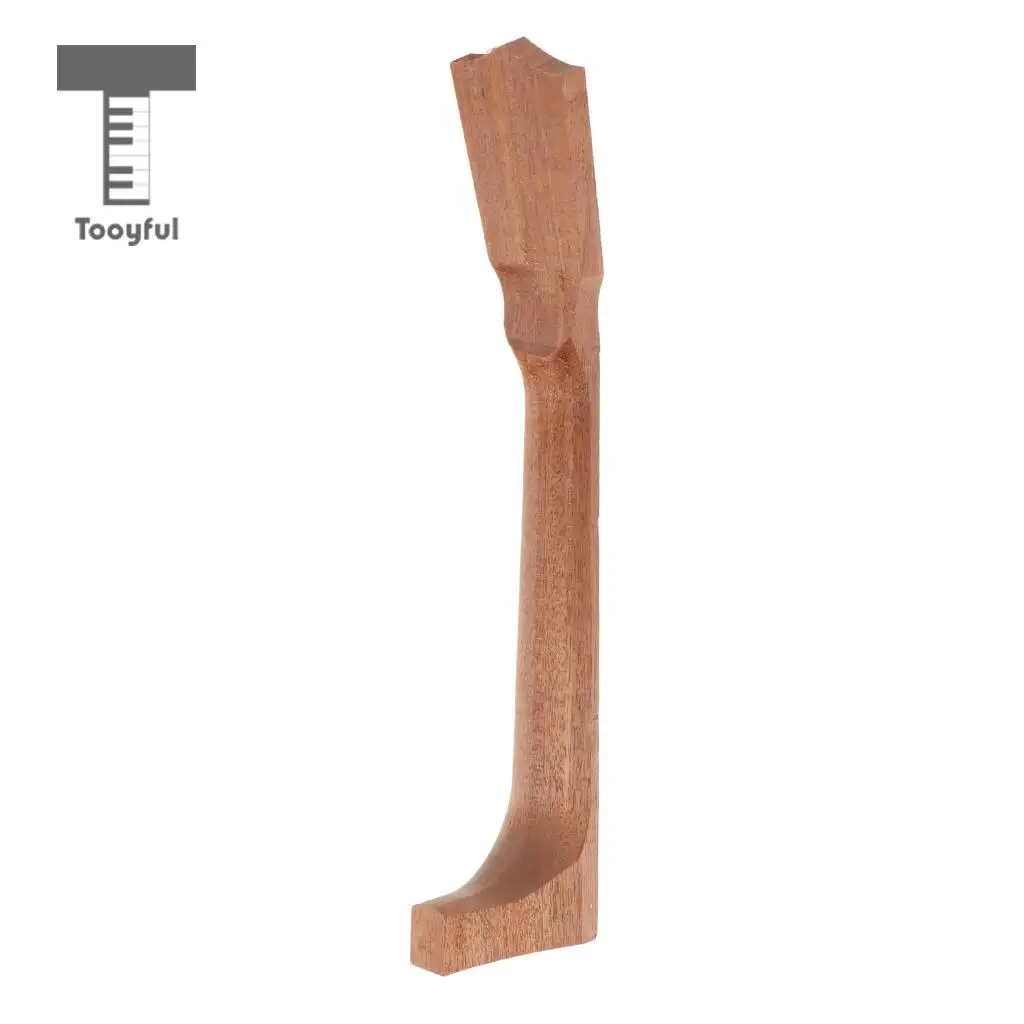 Tooyful DIY Ukulele Neck Mahogany Neck for 36 inch Tenor Ukulele Luthier DIY Guitar Replacement Supplies