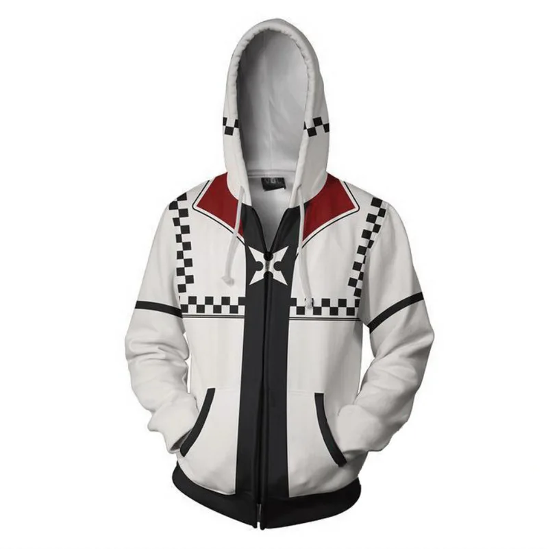 Anime Kingdom Hearts Sweatshirts Men and Women Blue Zipper Hoodies Sora 3d Print Hooded Jacket for Boys Harajuku Streetwear
Anime Kingdom Hearts Sweatshirts Men and Women Blue Zipper Hoodies Sora 3d Print Hooded Jacket for Boys Harajuku Streetwear