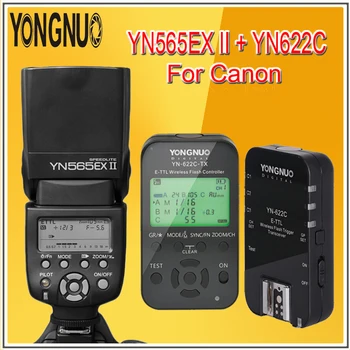 YONGNUO YN565EX YN-565EX III Radio TTL Speedlite Flash Speedlight + YN-622C Wireless Flash Trigger KIT For CANON 6D 7D 60D 600D
YONGNUO YN565EX YN-565EX III Radio TTL Speedlite Flash Speedlight + YN-622C Wireless Flash Trigger KIT For CANON 6D 7D 60D 600D