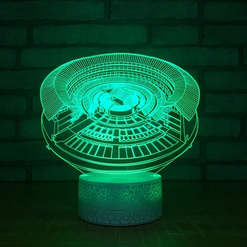 The underground palace3D Night Light Creative Illusion 3d Lamp LED 7 Color changing Table Desk Lamp For Children Xmas Gift
The underground palace3D Night Light Creative Illusion 3d Lamp LED 7 Color changing Table Desk Lamp For Children Xmas Gift