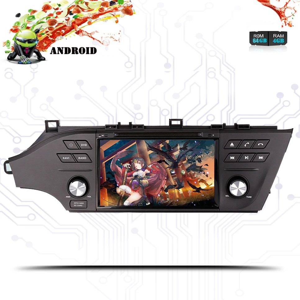 1024*600 Android 9.0 4G 64G car dvd player for Toyota Avalon 2013 2014 2015 2016 18 gps navigation wifi Octa core Tape Recorder
1024*600 Android 9.0 4G 64G car dvd player for Toyota Avalon 2013 2014 2015 2016 18 gps navigation wifi Octa core Tape Recorder