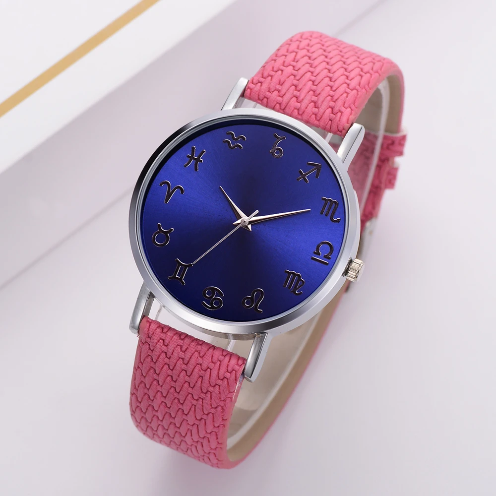 Femme Watch Quartz Women Montre Luxury New Clock Watch Fashion Blue Wrist Female Mujer Watches Girls Leather 2019 Reloj