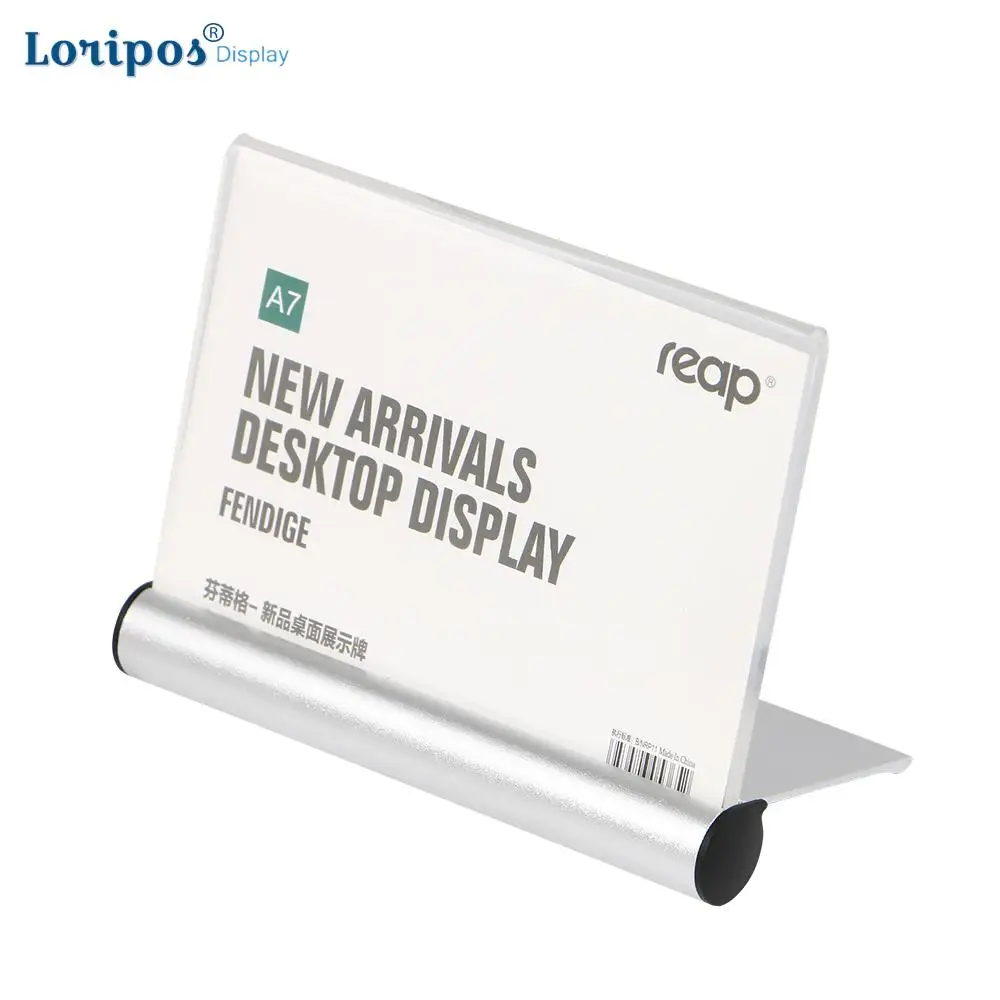 A4 Label Holder Acrylic Metal Price Tag Display Picture Frame Table Desk Sign Label Holder Table Name Card Holder Stand
A4 Label Holder Acrylic Metal Price Tag Display Picture Frame Table Desk Sign Label Holder Table Name Card Holder Stand