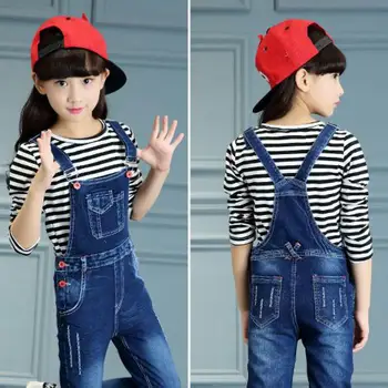 Back to School Elegant Girls Set 2020 Summer Girls Striped T-shirt + Denim Jumpsuits 2 Pcs Suits Kids Clothing Children Clothes
Back to School Elegant Girls Set 2020 Summer Girls Striped T-shirt + Denim Jumpsuits 2 Pcs Suits Kids Clothing Children Clothes