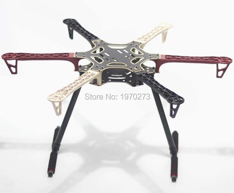 F550 550mm PCB Hexa-Rotor Air Frame FlameWheel Kit & 260MM Carbon Fiber Landing Gear for KK MK MWC MultiCopter Hexacopter | Игрушки и