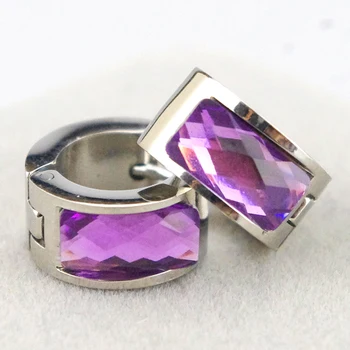 9 Color Purple Round Crystal Rhinestone Hoop Earrings Promotion 316L stainless steel for Women Best Gift Simple Design HZE001F
9 Color Purple Round Crystal Rhinestone Hoop Earrings Promotion 316L stainless steel for Women Best Gift Simple Design HZE001F