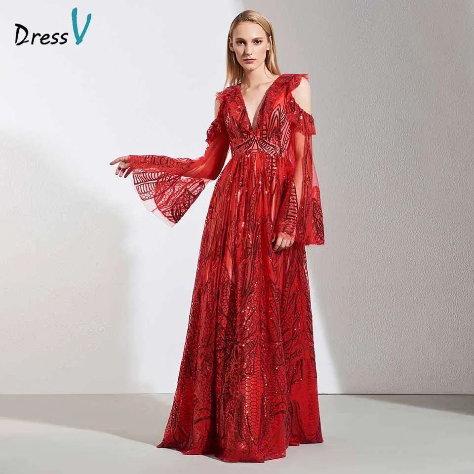 Dressv elegant red long sleeves lace evening dress a line zipper up wedding party formal dress zipper up evening dresses
Dressv elegant red long sleeves lace evening dress a line zipper up wedding party formal dress zipper up evening dresses