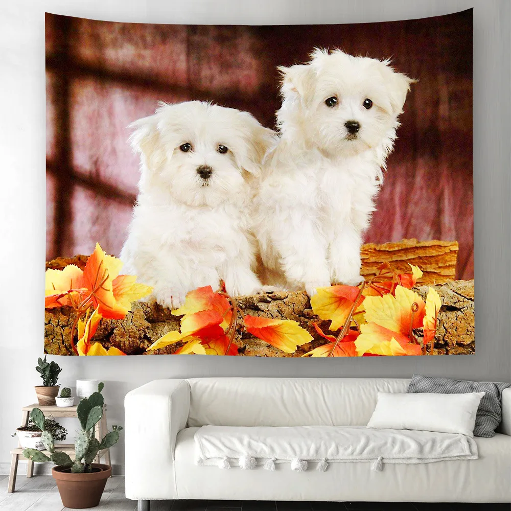 Cilected 3D Creative Animal Printed Tapestry Wall Hanging Cute Cats And Dogs Series Pattern Polyester Tapestry Mural Gobelin
Cilected 3D Creative Animal Printed Tapestry Wall Hanging Cute Cats And Dogs Series Pattern Polyester Tapestry Mural Gobelin
