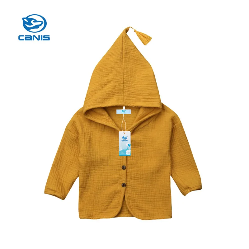 CANIS Autumn Winter Warm Newborn Kids Baby Girl Jacket Solid Coat clothes Pointed Hooded Linen Cotton Coats Outfits Baby Girls
CANIS Autumn Winter Warm Newborn Kids Baby Girl Jacket Solid Coat clothes Pointed Hooded Linen Cotton Coats Outfits Baby Girls