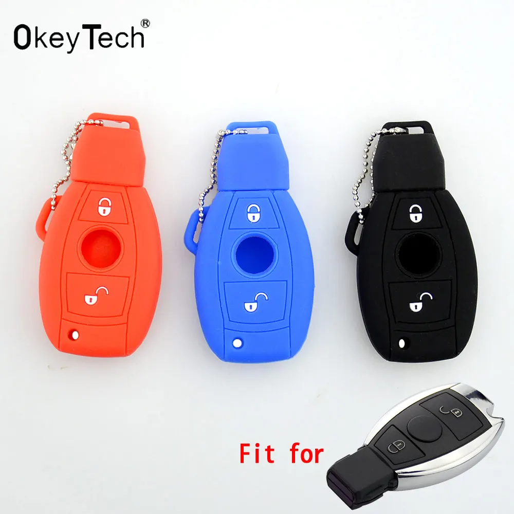 OkeyTech 2 Buttons Silicone Car Key Cover Case Shell for Mercedes s e a For Benz W203 W204 W211 W210 CLK C180 E200 auto key fob
OkeyTech 2 Buttons Silicone Car Key Cover Case Shell for Mercedes s e a For Benz W203 W204 W211 W210 CLK C180 E200 auto key fob