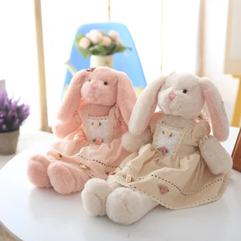 Cute Skirt Rabbit Plush Toy Baby Accompany Sleeping Toy Cartoon Stuffed Toy Kid Playmates High Quality Decoration Doll Girl Gift
Cute Skirt Rabbit Plush Toy Baby Accompany Sleeping Toy Cartoon Stuffed Toy Kid Playmates High Quality Decoration Doll Girl Gift