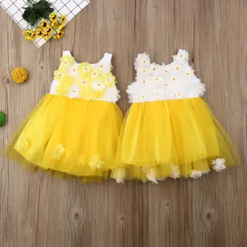 Toddler Infant Kids Baby Girls Summer Formal Yellow Mesh Layers Flower Sleeveless Dress Princess Party Wedding Tutu Dresses
Toddler Infant Kids Baby Girls Summer Formal Yellow Mesh Layers Flower Sleeveless Dress Princess Party Wedding Tutu Dresses