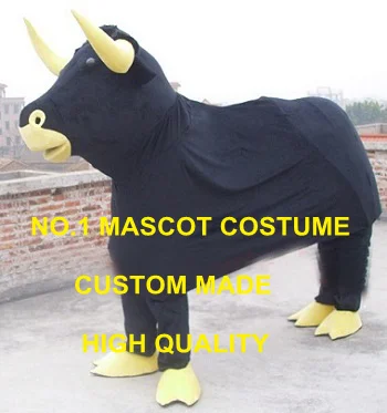 

2 person Black bull Mascot Costume Adult Cartoon Character Anime Cosply Costumes Carnival Birthday Mascotte Fancy Dress1756