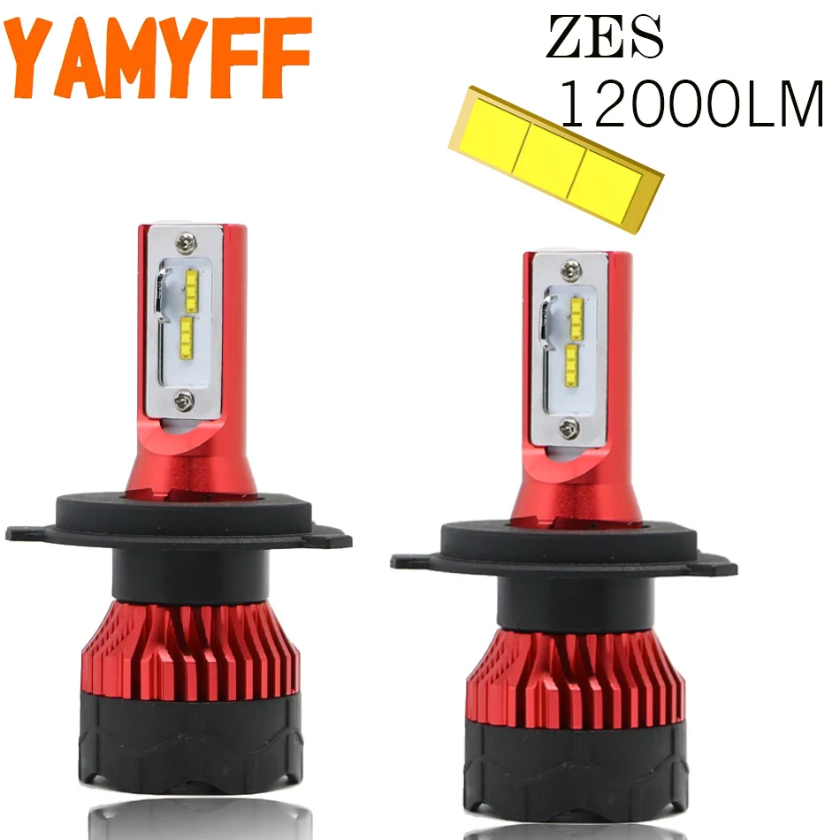 YAMYFF Car Headlight LED H7 H4 LED H1 H11 Car Lights LED Lamp H8 H3 9005 9006 H27 880 881 CSP Auto Headlamp 12000LM 6500K Bulb
YAMYFF Car Headlight LED H7 H4 LED H1 H11 Car Lights LED Lamp H8 H3 9005 9006 H27 880 881 CSP Auto Headlamp 12000LM 6500K Bulb