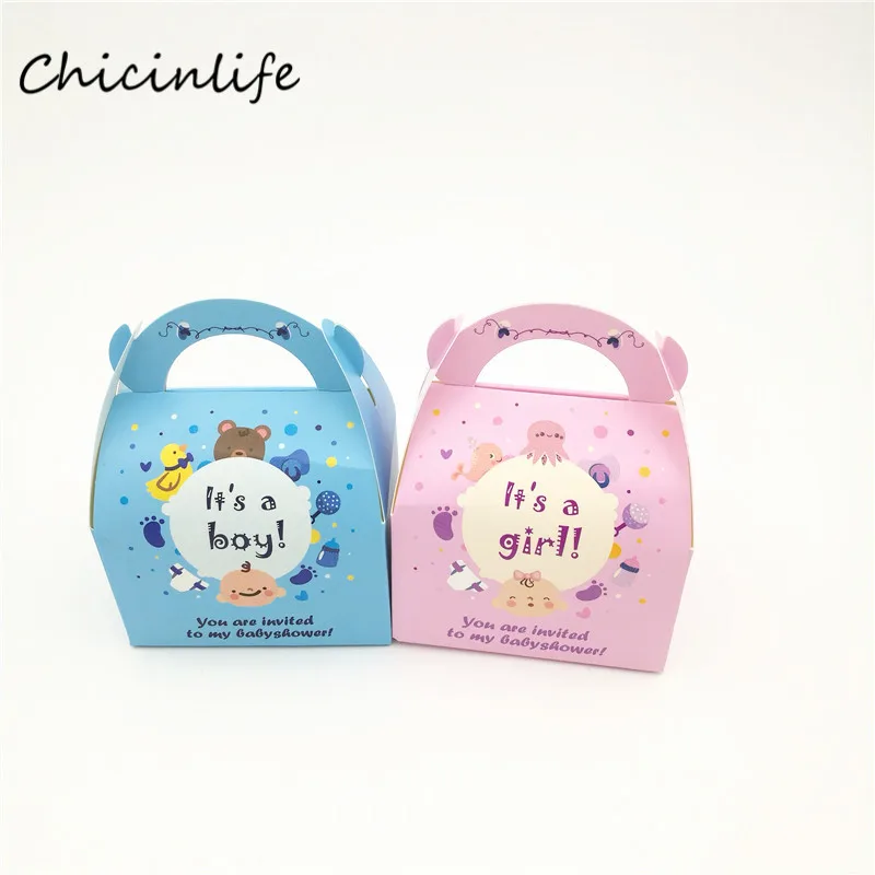 Chicinlife 10pcs/lot It's a boy/It's a girl Baby Shower Small Candy Box Baby Shower Birthday Party Decoration Supplies Gift Box
Chicinlife 10pcs/lot It's a boy/It's a girl Baby Shower Small Candy Box Baby Shower Birthday Party Decoration Supplies Gift Box