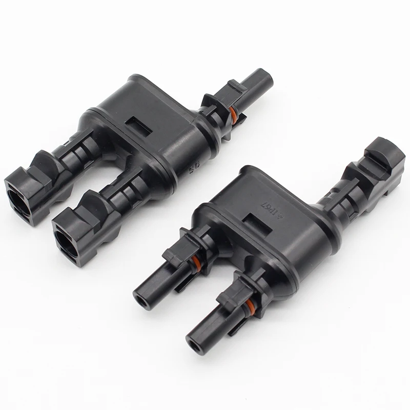 1 Pair Solar PV Branch Connectors Solar Energy Adapter Solar Panel T/ Y Branch Cable Splitter Coupler Combiner MFF FMM
1 Pair Solar PV Branch Connectors Solar Energy Adapter Solar Panel T/ Y Branch Cable Splitter Coupler Combiner MFF FMM