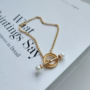 Korean fashion S925 pure silver pearl button handwear classical elegant Bracelet Bileklik bransoletki damskie femme aretes
Korean fashion S925 pure silver pearl button handwear classical elegant Bracelet Bileklik bransoletki damskie femme aretes